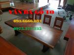 Bàn ăn gỗ|Bàn ăn gỗ hương xám BA006