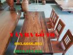 Bàn ăn gỗ|Bàn ăn gỗ hương xám BA006