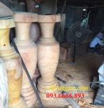 Lục bình gỗ nguyên khối