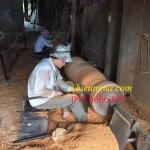 Lục bình gỗ nguyên khối