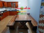 Bàn ăn gỗ tự nhiên BA026