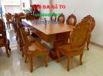 Bàn ăn gỗ tự nhiên BA028