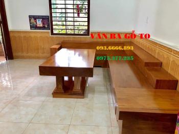 sofa go | sofa gỗ gõ đỏ 