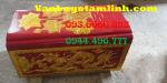 quách gỗ vàng tâm trạm rồng QR_01