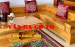 Sofa gỗ nguyên tấm _ SOGD026