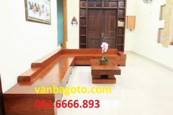 Sofa gỗ nguyên tấm _SOGD027