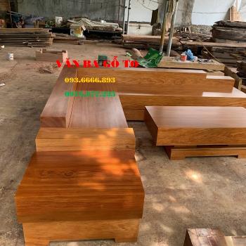 Sofa gỗ nguyên tấm _ SOGD031