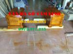 Quách gỗ vàng tâm trạm rồng