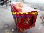 Quách gỗ vàng tâm trạm Sen_ QS10