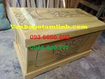 Quách gỗ vàng tâm trạm Sen_ QS15