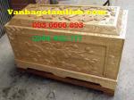 Quách gỗ vàng tâm trạm Sen_ QS12