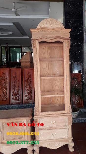 Kệ tivi Nauy gõ đỏ _KTV018