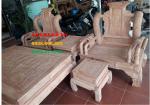 Bàn ghế gỗ| Tần thủy hoàng hương đá cột 12 cm