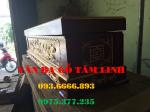Quan tài chạm sen _  QT12