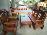Bàn ghế gỗ| Bàn ghế minh đào gỗ hương vân cột 12 cm
