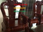 Bàn ghế gỗ| bàn ghế Minh Quốc Voi 10 món