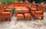 Bàn ghế gỗ| Bàn ghế Âu Á 10 món