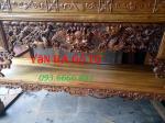 Bàn thờ gỗ gụ trạm rồng _BTG005