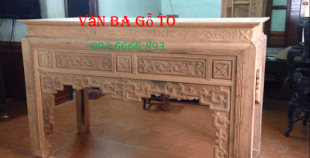 Bàn thờ đẹp| Bàn thờ phúc triện _BTG008