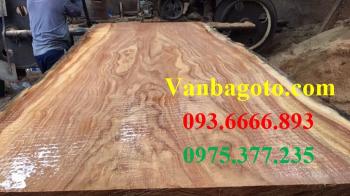 Bàn ăn|Mặt bàn ăn gỗ gõ đỏ_MBA309