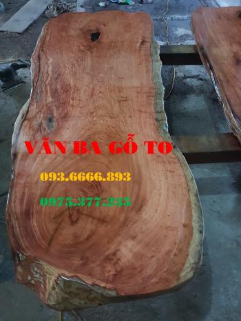 Bàn ăn|Mặt Bàn ăn gỗ cẩm đá_MBA412