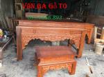 Bàn thờ gia tiên gỗ gụ mẫu mới