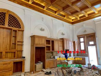 Tủ bếp gỗ tại Hà Nội