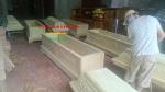 Quan tài gỗ vàng tâm tại Hải Phòng-GT101