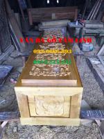 Quan tài gỗ vàng tâm tại Hà Nam