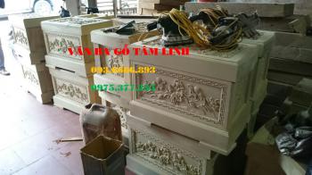 Quách hỏa táng gỗ Vàng Tâm tại Quảng Nam