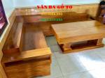 Sofa gỗ Gõ Đỏ nguyên khối