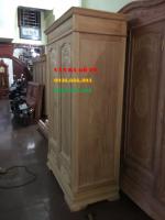 Tủ quần áo 2 buồng gỗ gụ