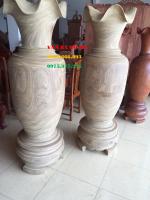 Lục bình gỗ nguyên khối - Lục bình gỗ cẩm vàng