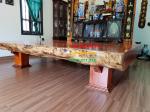 Sập gỗ nguyên khối tại Bắc Giang - SGGD031