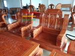 Bàn ghế gỗ Voi đặc