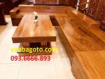 sofa gỗ gõ đỏ