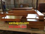 sofa gỗ gõ đỏ