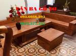 sofa gỗ gõ đỏ