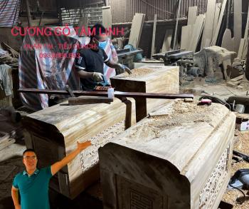 Kích thước tiểu quách gỗ ngọc am chuẩn tại Doanh nghiệp Văn Ba