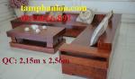 Sofa gỗ| Sofa gỗ cẩm nguyên khối - SGC001