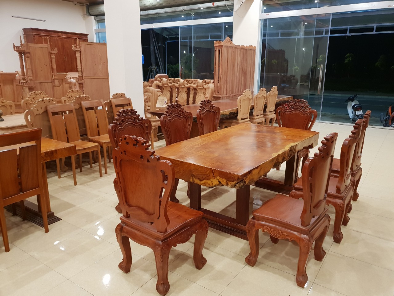 Bộ bàn ăn 6 ghế hiện đại