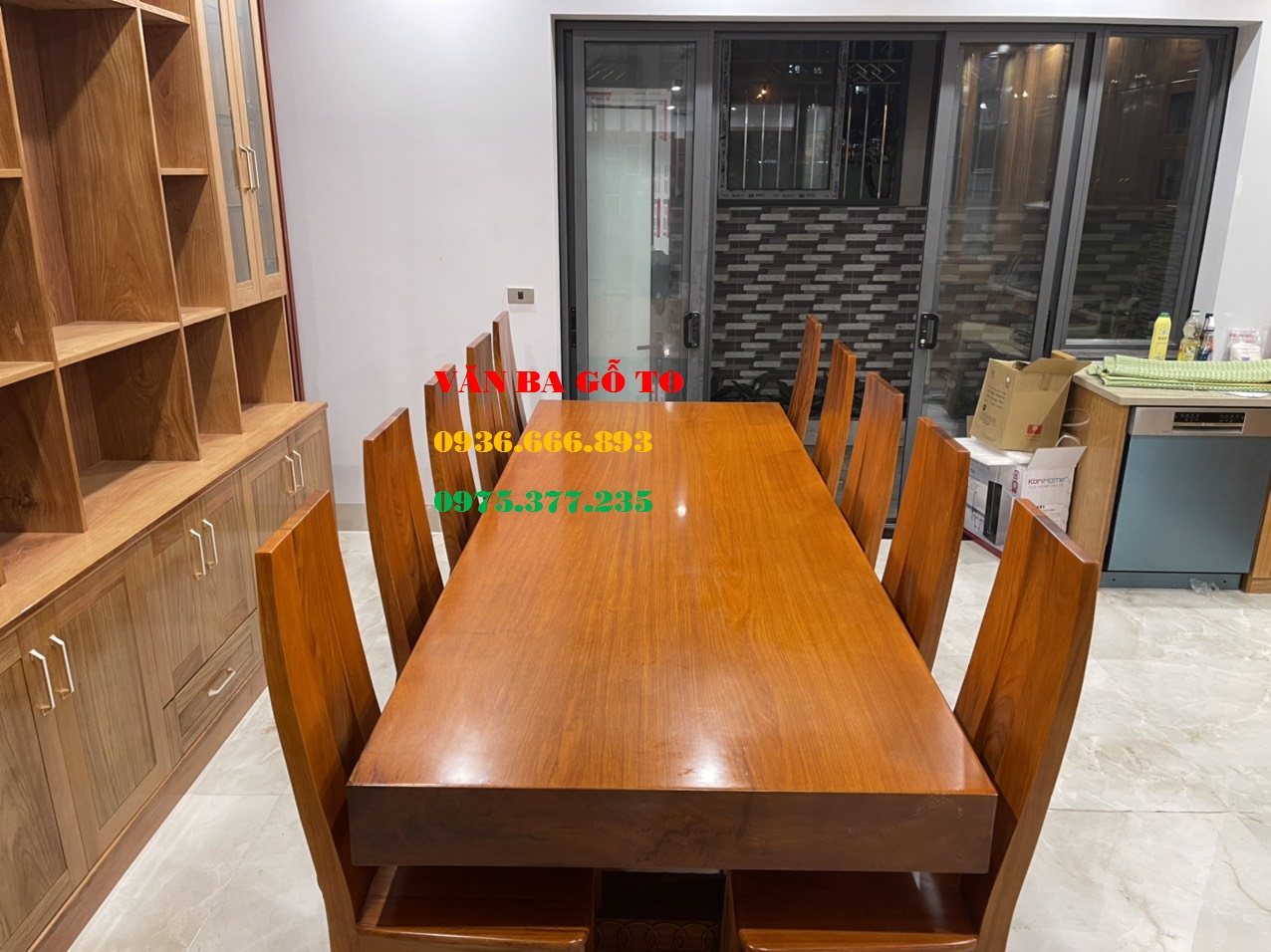 Bàn ăn đẹp tại Lào Cai