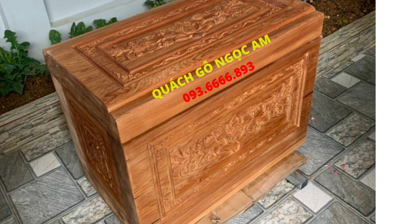 quách thiêu gỗ ngọc am