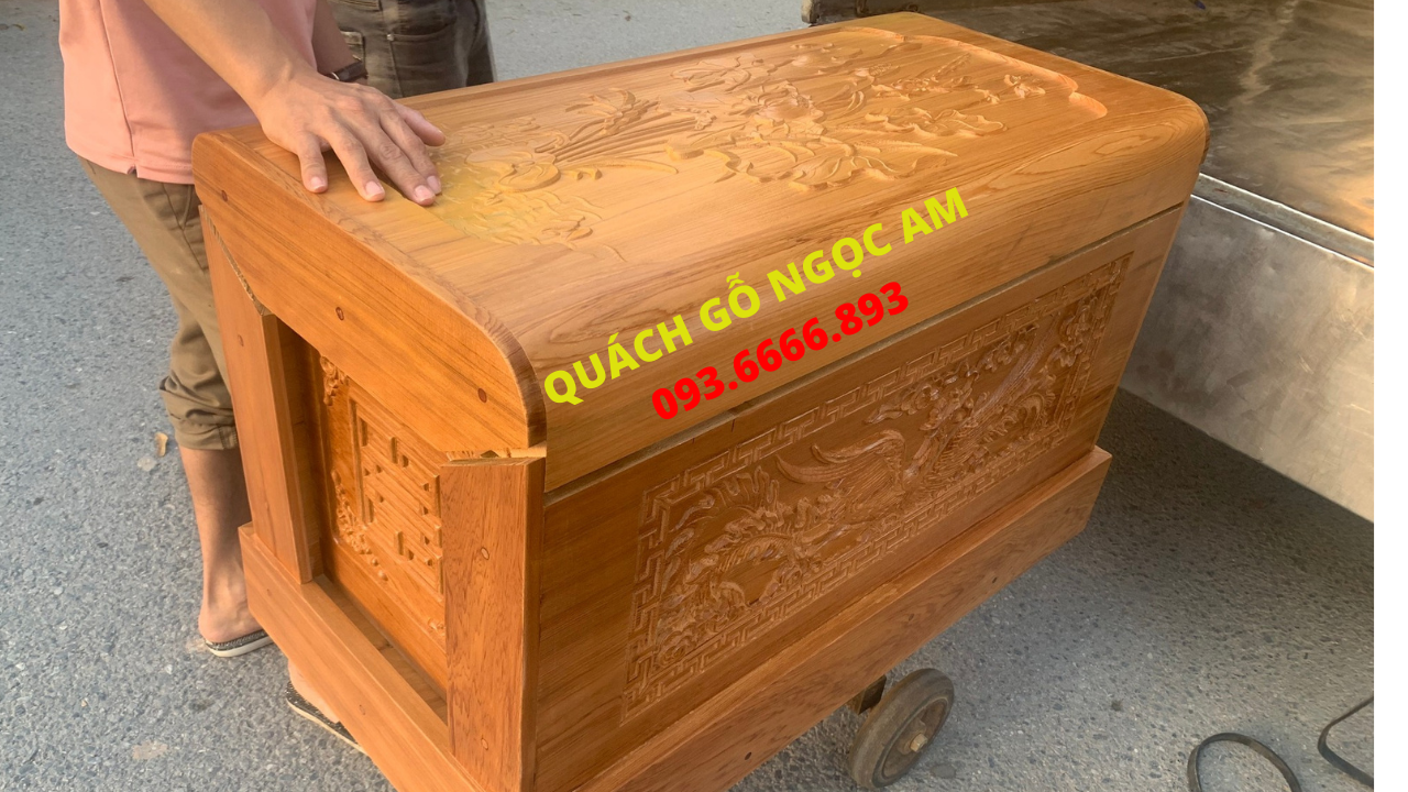 quách thiêu gỗ ngọc am