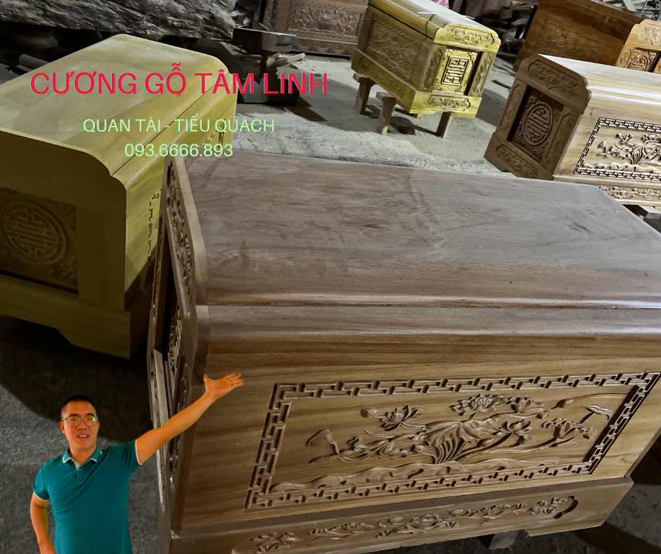 quách thiêu gỗ ngọc am