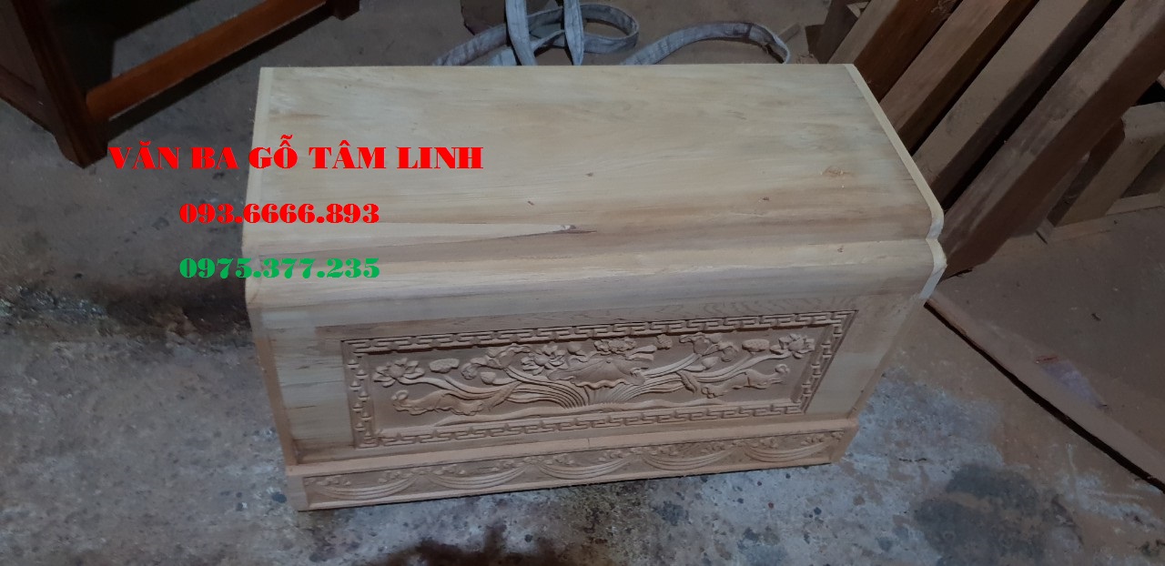 Quách gỗ vàng tâm
