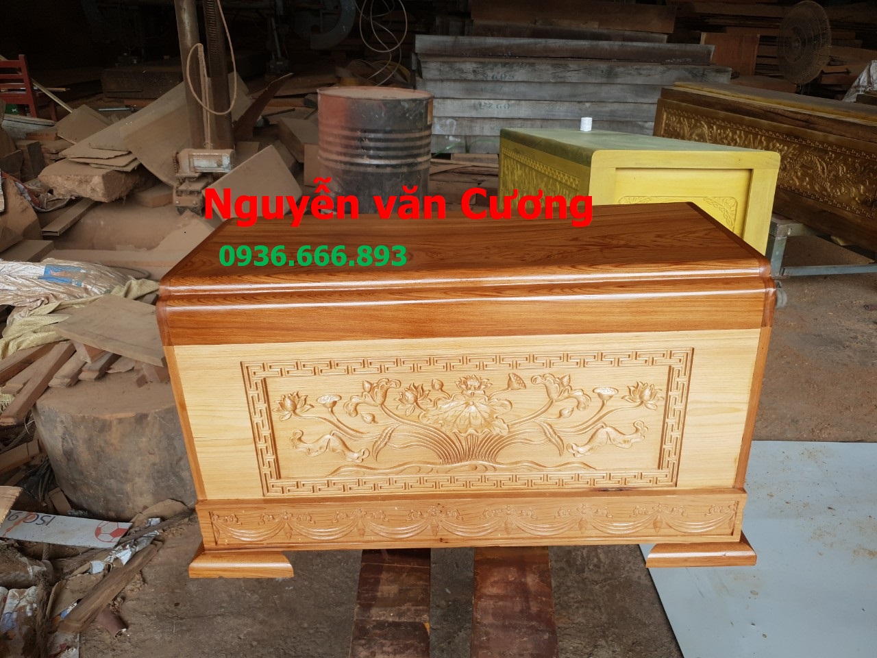 Quách gỗ vàng tâm hà nam 