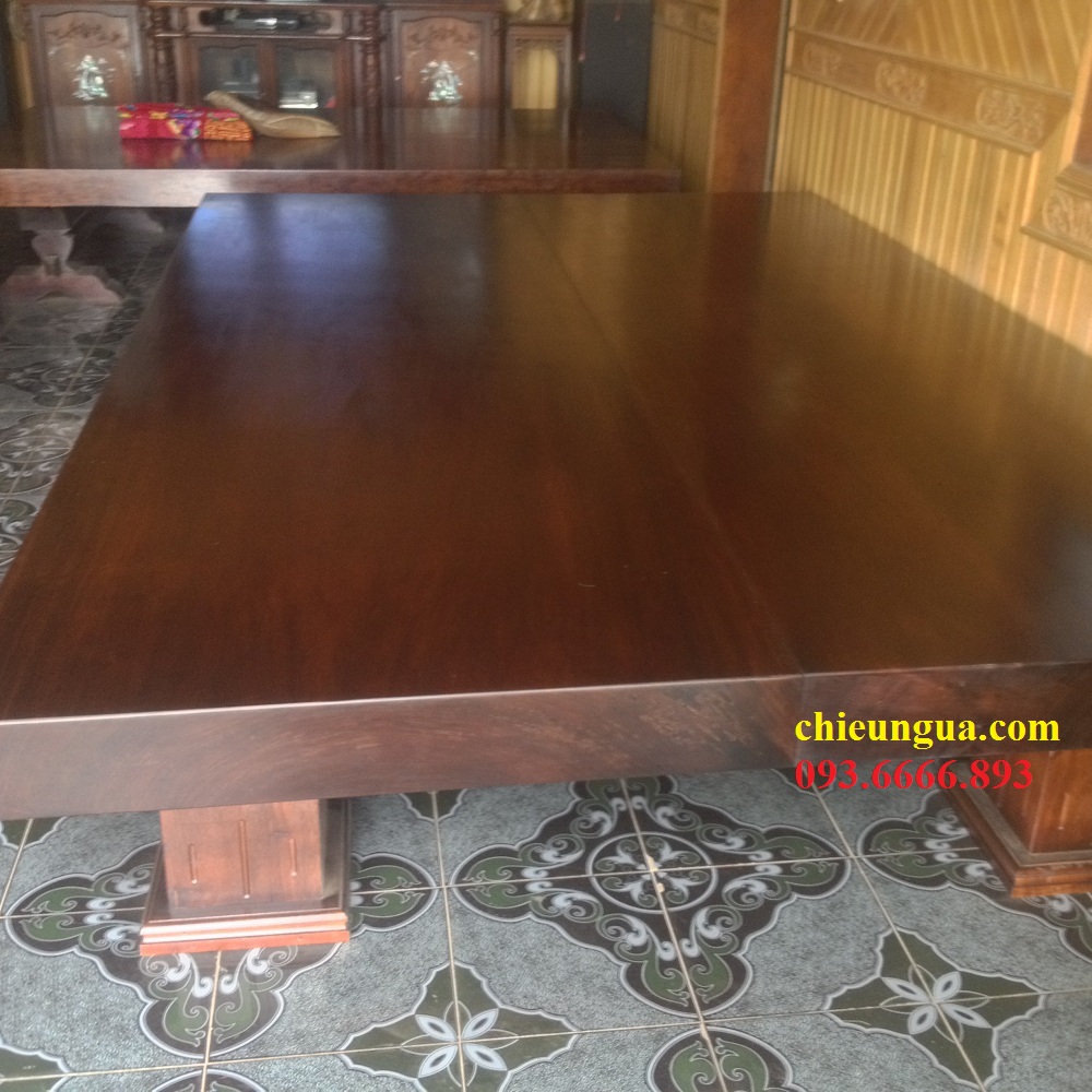 Giá bộ Chiếu ngựa gỗ gụ Lào