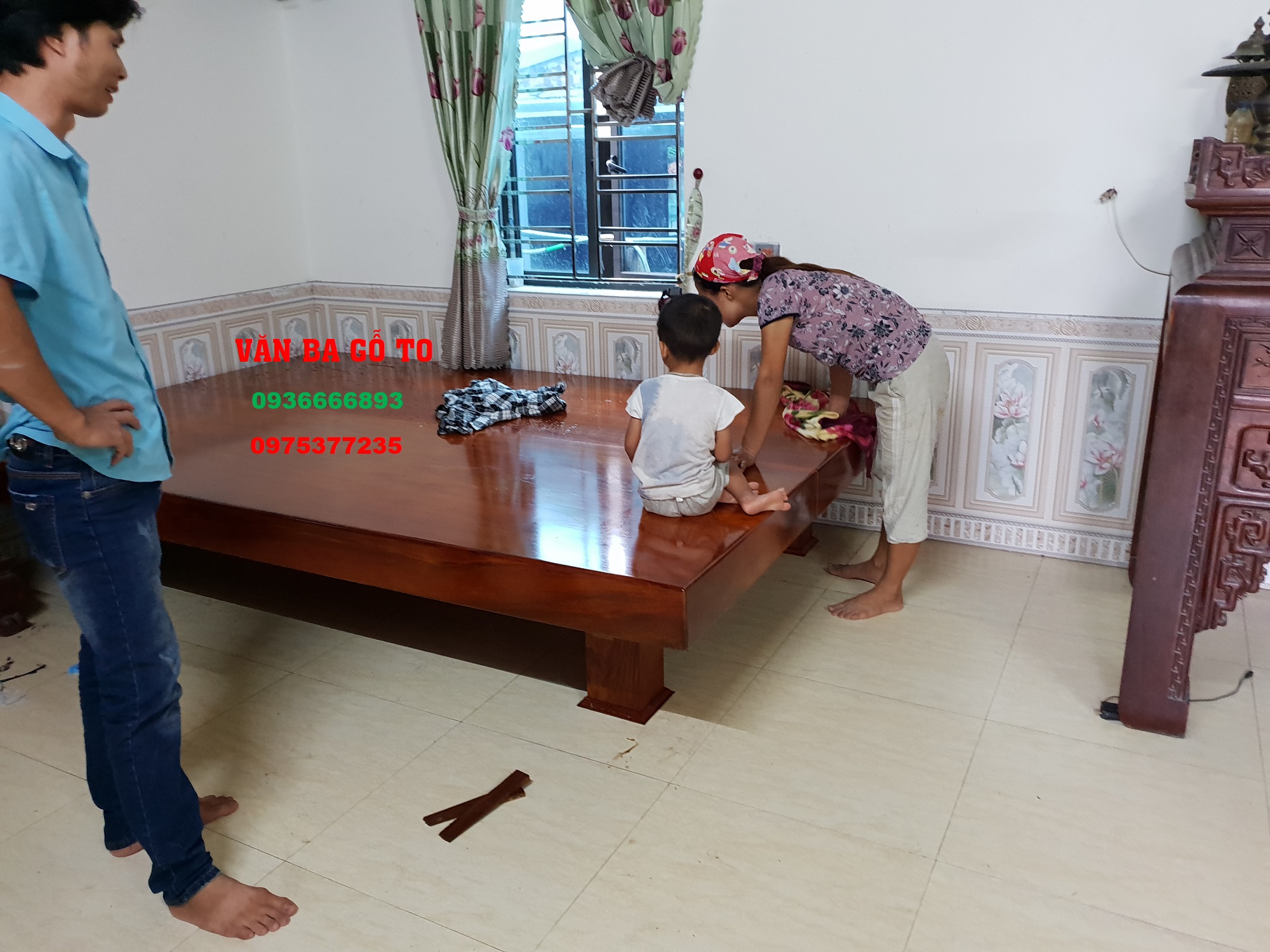 Sập gỗ Lim