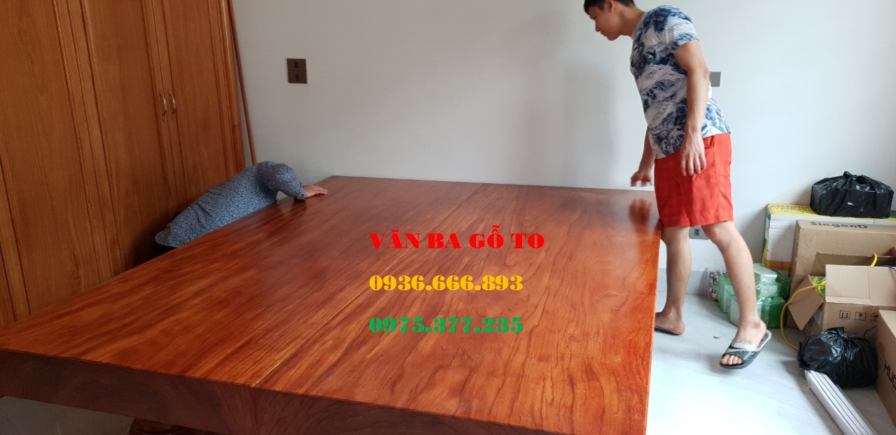Phản gỗ tự nhiên nguyên khối tại Quảng Ninh